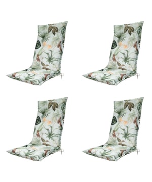 
Madison Tuinkussens – Set van 4 | Comfort en Stijl voor jouw TuinGeef je tuinmeubelen een stijlvolle en comfortabele upgrade met deze set van 4 Madison tuinkussens. Madison, een gerenommeerd Nederlands merk, staat bekend om hoogwaardige kussens die zowel comfort als duurzaamheid bieden.Deze kussens zijn gemaakt van kwalitatieve materialen die bestand zijn tegen verschillende weersomstandigheden. De zachte, goed gevulde vulling zorgt voor optimaal zitcomfort, terwijl de stevige stof langdurig mooi blijft. Dankzij de neutrale en tijdloze ontwerpen passen deze tuinkussens perfect bij verschillende tuinsets en stijlen.Voordelen van de Madison tuinkussens: Set van 4 – ideaal voor complete tuinsets Hoogwaardige materialen en uitstekende afwerking Comfortabele vulling voor extra zitgemak Duurzaam en weerbestendig Geschikt voor diverse buitenmeubelenCreëer een sfeervolle en comfortabele buitenruimte met de tuinkussens van Madison! - Afmeting: Ca. 123x50 cm - Kleur: Groen - Materiaal: Katoen