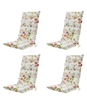 
Madison Tuinkussens – Set van 4 | Comfort en Stijl voor jouw TuinGeef je tuinmeubelen een stijlvolle en comfortabele upgrade met deze set van 4 Madison tuinkussens. Madison, een gerenommeerd Nederlands merk, staat bekend om hoogwaardige kussens die zowel comfort als duurzaamheid bieden.Deze kussens zijn gemaakt van kwalitatieve materialen die bestand zijn tegen verschillende weersomstandigheden. De zachte, goed gevulde vulling zorgt voor optimaal zitcomfort, terwijl de stevige stof langdurig mooi blijft. Dankzij de neutrale en tijdloze ontwerpen passen deze tuinkussens perfect bij verschillende tuinsets en stijlen.Voordelen van de Madison tuinkussens: Set van 4 – ideaal voor complete tuinsets Hoogwaardige materialen en uitstekende afwerking Comfortabele vulling voor extra zitgemak Duurzaam en weerbestendig Geschikt voor diverse buitenmeubelenCreëer een sfeervolle en comfortabele buitenruimte met de tuinkussens van Madison! - Afmeting: Ca. 123x50 cm - Kleur: Multicolor - Materiaal: Katoen