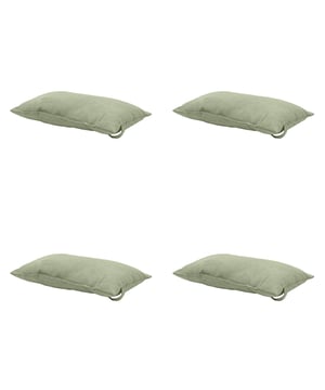 
Madison Tuinkussens – Set van 4 | Comfort en Stijl voor jouw TuinGeef je tuinmeubelen een stijlvolle en comfortabele upgrade met deze set van 4 Madison tuinkussens. Madison, een gerenommeerd Nederlands merk, staat bekend om hoogwaardige kussens die zowel comfort als duurzaamheid bieden.Deze kussens zijn gemaakt van kwalitatieve materialen die bestand zijn tegen verschillende weersomstandigheden. De zachte, goed gevulde vulling zorgt voor optimaal zitcomfort, terwijl de stevige stof langdurig mooi blijft. Dankzij de neutrale en tijdloze ontwerpen passen deze tuinkussens perfect bij verschillende tuinsets en stijlen.Voordelen van de Madison tuinkussens: Set van 4 – ideaal voor complete tuinsets Hoogwaardige materialen en uitstekende afwerking Comfortabele vulling voor extra zitgemak Duurzaam en weerbestendig Geschikt voor diverse buitenmeubelenCreëer een sfeervolle en comfortabele buitenruimte met de tuinkussens van Madison! - Afmeting: Ca. 24x40 cm - Kleur: Groen - Materiaal: Katoen