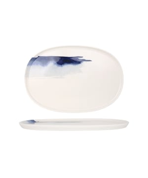 
De ontmoeting van de kleurrijke mediterrane keuken met de Bonna BLUE WAVE-collectie. Maak je klaar om een ​​andere stijl in je presentaties te creëren..Specificaties:- Magnetron- en ovenbestendig: dankzij onze duurzame grondstoffen en uitgebreide R&D-inspanningen; kunnen onze producten veilig worden gebruikt in de magnetron en oven, zelfs voor de hoge temperatuurvereisten van restaurants.- Vaatwasmachinebestendig: de horeca vraagt ​​om snelle service-to-cleaning cycli. Ons hoogbestendige beglazingsproces beschermt alle Bonna-producten in een zeer corrosieve industriële vaatwasseromgeving om te voldoen aan de snelle cyclusbehoeften.- Thermische schokbestendig: onze producten zijn duurzaam tegen plotselinge temperatuurschommelingen en onder extreme temperatuuromstandigheden in de keuken met een hard glazuuroppervlak en hoogwaardige grondstoffen.- Glazuurbestendig: Krassen zijn een veelvoorkomend probleem in de food- en cateringsector. Dankzij onze uitgebreide R&D-inspanningen; biedt onze ultramoderne beglazingstechniek een hoge krasbestendigheid in al onze producten.- Garantie op randchips: Het volledige Bonna-productassortiment geïdentificeerd met de "b" daagt de strengste normen uit en kan jarenlang worden gebruikt door te voldoen aan de eisen van de horeca-industrie.Materiaal: PorseleinKleur: Multicolour