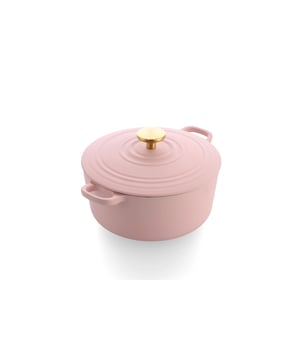 
<p><strong>Korte omschrijving BK Bourgogne Braadpan</strong></p>
<ul>
<li>Geschikt voor alle warmtebronnen</li>
<li>Materiaal binnenlaag: Emaille</li>
<li>Mooie roze braadpan</li>
</ul>
<p><strong>Uitgebreide omschrijving</strong></p>
<p>Met de BK Bourgogne Braadpan kun je heerlijke suddergerechten bereiden. Deze braadpan is gemaakt van Gietijzer. Gietijzeren pannen zijn al van vroeger uit enorm populair. Dat komt omdat gietijzer de warmte goed vasthoud en bestand is tegen hoge temperaturen. Ook is gietijzer oersterk. Doordat de pannen de warmte goed vasthouden kun je je gerechten lekker laten garen op laag vuur. Met gietijzer kun je bakken, braden, stoven en sudderen. De binnenzijde van de pan is voorzien van emaille. De braadpan is geschikt voor alle warmtebronnen, ook inductie. De pan is vaatwasmachinebestendig.</p>
<p><