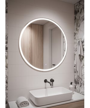 
Badkamerspiegel Dawson met LED verlichting is bedoeld om iedere badkamer, groot of klein, een moderne en luxe uitstraling te geven.Zijn unieke design heeft spiegel Dawson te danken aan de verlichting welke aan de achterzijde is weggewerkt en zichtbaar is rondom de spiegel.De spiegel is uitgerust met een verwarmingselement aan de achterzijde, hierdoor beslaat de spiegel niet volledig Kenmerken- Spiegel van glas- Uitgevoerd met 3 verschillende kleuren LED verlichting- De lichtkleuren zijn natuurlijk, warm en wit - Makkelijk te bedienen met touch-schakelaar- Gemakkelijk schoon te maken- Stijlvol model- Inclusief bevestigingsmateriaal - Met verwarmingselementVerpakkingsinhoud (1 doos):- Spiegel Dawson - Bevestigingsmateriaal op de spiegel op te hangen- HandleidingAfmetingen en aanvullende informatie spiegel Dawson (b x d x h): 80 x 3 x 80 cm Merk: Badplaats Kleur: Wit