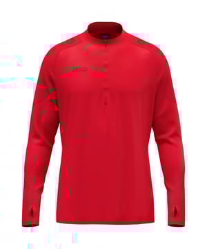 
Jako Running Hardloopkleding Runningjacks en sweats van het materiaal en in de kleur Rood.