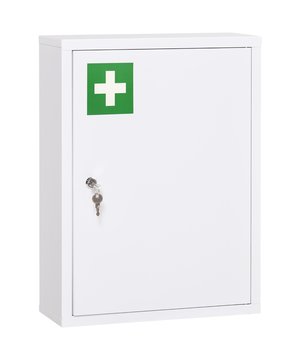 
Voor huishoudens met kinderen en huisdieren is het essentieel om doktersrecepten en medicijnen buiten bereik te bewaren. Precies om deze reden is deze medische wandkast met 2 sleutels een must voor elk huishouden. Hij is gemaakt van staal met een gelakte afwerking, een stevige en duurzame samenstelling die niet makkelijk roest, waardoor hij veilig in uw badkamer bewaard kan worden. Planken aan de binnenkant stellen u in staat om medicijnen, die van elkaar gescheiden moeten worden, te organiseren en te scheiden.Omschrijving: Veilig sluitontwerp (met twee meegeleverde sleutels), perfect voor huizen met kinderen en huisdieren Het wandgemonteerde ontwerp bespaart vloerruimte Stevige staalconstructie met gelakte afwerking, waterbestendig, geschikt voor uw badkamer 3-laagse planken aan de binnenkant voor efficiënte organisatie van recepten en eerste-hulp middelen Voorboren montagegaten en bevestigingsmaterialen meegeleverd voor eenvoudige installatieTechnische specificaties: Kleur: Wit Materiaal: Staal Totale afmetingen: 40B x 15D x 53H cmBelangrijkste puntenAfsluitbare medicijnkast: Deze kast, uitgerust met 2 sleutels, kan worden afgesloten om alle eerste-hulp middelen en medicijnen buiten bereik te houden en zo accidentele inname te vermijden. Ideaal voor huishoudens met huisdieren en kinderen.Duurzame materialen: Deze kast is gemaakt van staal met een gelakte afwerking die water- en roestbestendig is. Daarom kan hij in uw badkamer bewaard worden en over een lange periode gebruikt worden.Drielaagse opbergruimte: Drie planken bieden drielaagse opbergruimte voor een efficiënte organisatie, ideaal voor het bewaren van een verscheidenheid aan pillen, recepten en eerste-hulp inhoud.Ontwerp voor wandmontage: Deze medicijnkast kan aan de muur worden gemonteerd en bespaart vloerruimte in uw huis.Afmetingen: 15x40x53 cm - Afmeting: - Kleur: Wit - Materiaal: RVS