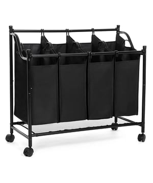 
Productkenmerken: Wasmand met 4 verwijderbare zakken voor gemakkelijk vervoer. Ideaal voor wasruimtes, slaapkamers, badkamers. Capaciteit van elke zak: 35L. Deze wasmand met 4 zakken biedt in totaal 140 liter opbergruimte. Materialen: Voedselveilige ijzeren buis, 600D polyestervezelzak, nylon caster. Productafmetingen: Breedte 81 cm x Lengte 87,5 cm x Hoogte 38,5 cm - Nettogewicht: 4,5 kg. Verpakkingsafmetingen: Breedte 9,5 cm x Hoogte 33 cm x Diepte 41,5 cm - Bruto gewicht: 4,5 kg. Merk: CaliCosy Kleur: Grey