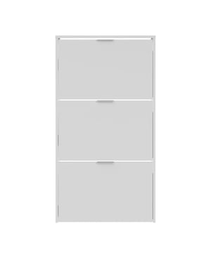 
Productkenmerken: E1-gecertificeerde PEFC-spaanplaten met melamine oppervlak. Deur op scharnieren en metalen plankdragers, ABS-antigeluid- en krasbestendige pootjes. Productafmetingen: Lengte 60 cm x Breedte 22 cm x Hoogte 113 cm - Nettogewicht: 18,82 kg. Verpakkingsafmetingen: Verpakking nr. 1: Lengte 124 cm x Hoogte 8 cm x Diepte 45 cm - Brutogewicht: 19,2 kg. Merk: CaliCosy Kleur: White