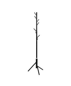 
Productkenmerken: Kapstok van wit gelakte stalen buis met 8 haken. Maximale draaglast per haak: 5 kg. Zelf te monteren. Productafmetingen: Lengte 48 cm x breedte 48 cm x hoogte 173 cm - Nettogewicht: 2,22 kg. Verpakkingsafmetingen: Pakket nr.1: Lengte 47 cm x breedte 10,5 cm x hoogte 10 cm - Bruto gewicht: 2,5 kg.  Merk: CaliCosy Kleur: Black