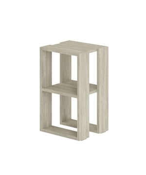 
Productkenmerken: Gemaakt van 100% melamine gecoate spaanplaat.Elegant en functioneel design.De twee niveaus bieden veel opbergruimte voor al uw nachtkastaccessoires.Travertijn decor.Productafmetingen: Lengte 30 cm x Diepte 30 cm x Hoogte 55 cm - Nettogewicht: 5,7846 kg.Pakketafmetingen: Pakket nr. 1: Lengte 36 cm x Diepte 70 cm x Hoogte 10 cm - Bruttogewicht: 6,22 kg. Merk: CaliCosy Kleur: Beige
