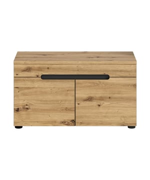 
Productkenmerken :2 deuren. 2 nissen. Maximaal ondersteund gewicht: 90kg. Biedt plaats aan 8 paar schoenen. Deuren met gedempte sluiting. FSC-gelabeld, wat garandeert dat het gebruikte hout uit verantwoord beheerde bossen komt. Afmetingen product: Lengte 80 cm x Breedte 37 cm x Hoogte 45 cm - Nettogewicht: 15.89 kg. Afmetingen verpakking:Pakket 1: Lengte 105 cm x Breedte 43.7 cm x Hoogte 9.5 cm - Brutogewicht: 17.5 kg.  Merk: CaliCosy Kleur: Wooden Effect
