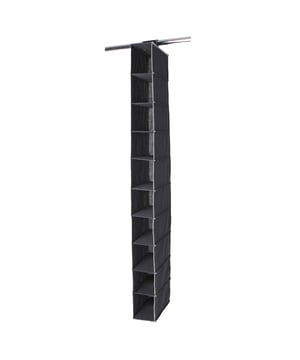 
Ontdek dit schoenenrek met 10 vakken en optimaliseer het opbergen van uw schoenen en accessoires. Dankzij de 10 vakken kunt u met dit schoenenrek veel ruimte in uw garderobe besparen. Dit schoenenrek met 10 vakken wordt afgesloten met grote klittenbandsluitingen. Geen rondslingerende schoenen meer, met dit entreemeubel bergt u tot 10 paar schoenen op in dit donkergrijze rek Afmetingen: 35 x 15 x 170 cm Materiaal: stof Merk: CaliCosy Kleur: Grey