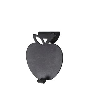 
Dit theedoekhaakje met appelmotief geeft een fruitig tintje aan uw keukeninrichting. Deze theedoekhaak is geschikt voor een deur tot 2,5 cm breed. De haken hebben een beschermende schuim binnenin om uw meubels te beschermen. Materiaal: Metaal Afmetingen: H 7,5 x B 6,2 x D 4 cm Merk: CaliCosy Kleur: Black