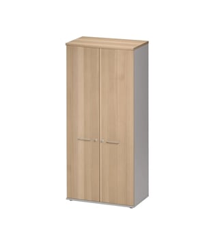 
Eigenschappen: De JAZZ+ collectie is zowel functioneel als verfijnd dankzij de twee heldere en moderne afwerkingen in beuken of grijs eiken. Dankzij de grote hoogte biedt de 2-deurs opbergkast u een grote ruimte om uw documenten en kantoorspullen op te bergen. Met zijn vaste legplank en 3 verwijderbare legplanken kunt u de indeling van het interieur van de kast aanpassen zodat Deze het beste bij uw gebruik past. Corpus, voorkant en bovenzijde van het meubel zijn gemelamineerd voor meer stevigheid in de tijdDiscrete en elegante zamak handgreepArmoire gemonteerd op kunststof glijders en uitgerust met een multi-variatie cilinderslot om de spullen die u erin zet veilig te stellen. Gemaakt in Frankrijk meubelen Afmetingen:Breedte 80 cm x Hoogte 183 cm x Diepte 48 cm Samenstelling:Bovenbladen en voorkant in gemelamineerde spaanplaatpanelen Grijs Eiken of BeukenZijden in gemelamineerde spaanplaatpanelen Donkergrijs. Randen in Dezelfde afwerking. Handgrepen in mat nikkel zamak. Gemelamineerde spaanplaatpanelen Grijs Eiken of Beuken Merk: CaliCosy Kleur: Wooden Effect