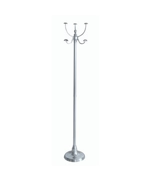 
De kapstok op pootjes is ideaal om uw kleren elegant op te hangen in uw inkomhal. Het heeft een zeer klassieke chique stijl en zal er geweldig uitzien in een nette inrichting. Deze kapstok is gemaakt van resistent messing met een verzilverde afwerking. Het heeft 5 haken voor het ophangen van uw jassen, mantels en andere accessoires. Afmetingen: 34 x 178 x 34 cmCompositie: BrassSignature, gevestigd in de buurt van Lille in Frankrijk, is al meer dan 20 jaar bezig met het creëren en opnieuw bewerken van meubels. De collectie biedt een ruime keuze aan meubelen en decoratieartikelen. De smaak van het echte meubilair bedacht in de regels van de kunst, en een oog voor eclectiek biedt een mengsel van originaliteit en authenticiteit. Ontdek een selectie van meubelen met edele en kwalitatieve materialen Merk: Signature Kleur: Silver