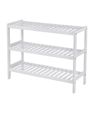 
Organiseer op jouw manier met deze 3-laagse Bamboe Schoenenrek - L70 cm! Breng orde in je schoenen met deze schoenenhouder. Slippers en platte schoenen op het onderste rek, hoge hakken op het middelste rek en... jouw laarzen hebben zeker hun plek op het bovenste rek! Productkenmerken: Kleur: Wit Hoofdmateriaal: Bamboe Afwerking: Bamboe 2 zijframes met 3 rekken Productafmetingen: Lengte 70 cm x Breedte 26 cm x Hoogte 55 cm - Netto gewicht: 3,35 kg Verpakkingsafmetingen: Lengte 71 cm x Hoogte 30 cm x Breedte 11 cm - Bruto gewicht: 3,9 kg Merk: CaliCosy Kleur: White