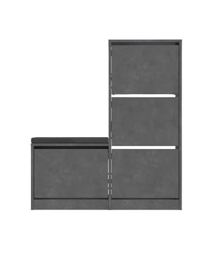 
Productkenmerken: Onze schoenenkast is niet alleen een opbergoplossing. Zeer grote opbergruimte voor al uw schoenen. Gemaakt van 100% melamine spaanplaat. FSC-gecertificeerd, wat betekent dat het product is gemaakt van 100% gerecycled hout afkomstig uit duurzaam beheerde bossen. Productafmetingen: breedte 26 cm x lengte 105 cm x hoogte 118,5 cm - nettogewicht: 29,1 kg. Verpakkingsafmetingen: Pakket nr.1: lengte 39,8 cm x hoogte 131,1 cm x diepte 23,2 cm - bruto gewicht: 30 kg. Merk: CaliCosy Kleur: Grey