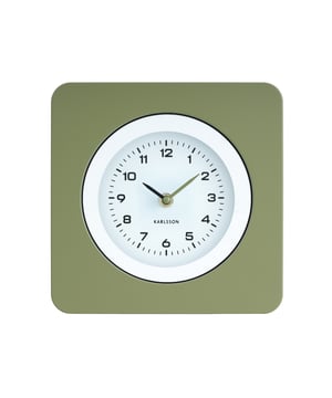 
New Vintage – retro charme in een modern jasjeDe New Vintage wandklok van Karlsson is de perfecte mix van nostalgie en eigentijds design. De speelse rechthoek met afgeronde hoeken en het vintage geïnspireerde uurwerk geven de klok een authentieke uitstraling. Een stijlvolle toevoeging voor liefhebbers van retro design. - Afmeting: 22x22x4,4 - Kleur: Groen - Materiaal: Kunststof