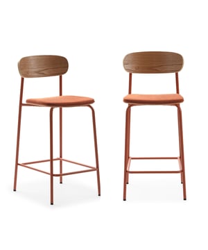 
Productkenmerken: Set van 2 stoelen.Zitvlak: Stof.Rugleuning: Hout.Onderstel van gelakt metaal.Bekleding: 30% polyester en 4% nylon.Zittingdichtheid: 38 kg schuim.Productafmetingen: Lengte 42 cm x Breedte 48 cm x Hoogte 66/94,5 cm - Nettogewicht: 6,5 kg. Totaal nettogewicht: 13 kg.Pakketafmetingen: Pakket nr.1: Lengte 91 cm x Diepte 67 cm x Hoogte 14 cm - Bruto gewicht: 15,4 kg. Merk: CaliCosy Kleur: Gold