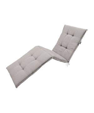 
Zoekt u een tuinkussen voor uw ligbed? Het dikke ligbed kussen beidt het beste comfort tijdens het zonnen op uw houten, stalen of kunststof ligbed. Voorzien van een verstelbare band aan de achterkant en touwtjes, blijft het ligbed kussen altijd op de juiste plek liggen. - Afmeting: Ca. 200x65 cm - Kleur: Taupe - Materiaal: Katoen