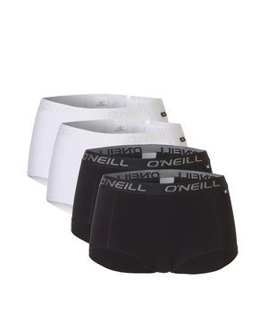 
Deze set van 4 O'Neill dames boxershorts biedt de perfecte combinatie van comfort en stijl. Dankzij de zachte stretchstof en de elastische waistband met bedrukt logo sluiten ze perfect aan op het lichaam. Het shortymodel met korte pijp zorgt voor extra bewegingsvrijheid en een fijne pasvorm.