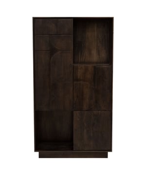 
Check out Arvid! Wandkast Arvid is de perfecte combinatie tussen stijlvol en functioneel. Arvid is gemaakt van duurzaam mangohout in een warmbruine kleur. De kast is strak afgewerkt en is zeer stevig doordat de kast stabiel op de grond staat. De vormgeving en unieke vormen op de kastdeuren maken Arvid een echte blikvanger. Merk: Kick Collection Kleur: Bruin Hoogte: 180 cm Breedte: 100 cm Diepte: 40 cm Gewicht: 67 kg Materiaal: mango hout