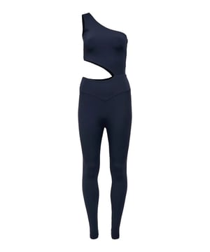 
Only Play Training Sporttops van het materiaal en in de kleur Marine.