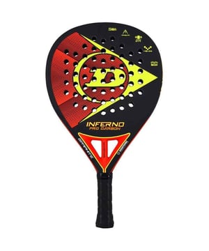 
Dunlop Tennis padel Padel Padel rackets van het materiaal en in de kleur 995 Zwart-multicolour.