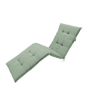 
Zoekt u een tuinkussen voor uw ligbed? Het dikke ligbed kussen beidt het beste comfort tijdens het zonnen op uw houten, stalen of kunststof ligbed. Voorzien van een verstelbare band aan de achterkant en touwtjes, blijft het ligbed kussen altijd op de juiste plek liggen. - Afmeting: Ca. 200x65 cm - Kleur: Groen - Materiaal: Katoen
