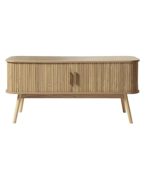 
Productkenmerken: Tv-meubel met 2 schuifdeuren gemaakt van spaanplaat. 1 verticale scheiding. Eiken effect decor. Echte houten handgreep. 4 poten van echt hout bedekt met eiken decor. Productafmetingen: Breedte 39 cm x Lengte 119 cm x Hoogte 55 cm - Nettogewicht: 21,3 kg. Afmetingen van het pakket: Breedte 46 cm x Lengte 128 cm x Hoogte 15 cm - Nettogewicht: 23,9 kg. Merk: CaliCosy Kleur: Wooden Effect