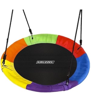 
<h2>Hustawka Rond Netschommel Ø 100 CM tot 150KG</h2>
<ul>
<li>Schommeldiameter 100cm</li>
<li>Tot en gewicht van 150KG</li>
<li>Uren van speelplezier</li>
<li>Touwlengte is aanpasbaar tot een max. van 180cm</li>
<li>Frame van EPE coating en PP mesh</li>
<li>Touwdikte 10mm</li>
</ul>
<p><strong>Uitgebreide omschrijving</strong></p>
<p data-start="0" data-end="445">De Ronde Netschommel met een diameter van 100 cm zorgt voor eindeloos speelplezier in de tuin. Dankzij het ruime zitvlak kunnen kinderen heerlijk schommelen en relaxen. De schommel is gemaakt van een stevig frame met een Textileen materiaal. Hierdoor is hij comfortabel en veilig in gebruik. De schommel kan een gewicht tot 150 kg dragen, waardoor hij geschikt is voor zowel kinderen als volwassenen.</p>
<p data-start="447" data-end="825" data-is-last-node="" data-is-only-node="">De touwlengte is eenvoudig aan te passen tot een maximale lengte van 180 cm, zodat de schommel op de ideale hoogte kan worden gehangen. Er zitten aan het touw 2 ogen waardoor de installatie snel en eenvoudig is. Of het nu gaat om spelen, ontspannen of lekker schommelen in de zon, deze netschommel is een geweldige toevoeging aan iedere tuin of speelplek.</p>
<h3>Kenmerken:</h3>
<ul>
<li><strong>Kleur:</strong> Verschillende kleuren</li>
<li><strong>Maximale belasting:</strong> 150 kg</li>
<li><strong>Afmetingen:</strong> 4.5 x 100 x 180 cm</li>
<li><strong>Dikte van het touw:</strong> 10 mm</li>
<li><strong>Gewicht schommel:</strong> 3.05 kg</li>
<li><strong>Gewicht met verpakking:</strong> 4,4 kg</li>
</ul>