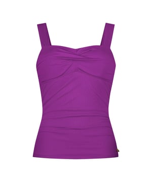 
Introductie: De Ten Cate Beach tankini top twisted padded is de perfecte keuze voor dames die op zoek zijn naar een stijlvolle en comfortabele zwemoutfit. Met zijn opvallende paarse kleur en unieke twisted design zul je zeker de show stelen op het strand of bij het zwembad. Voordelen: Deze tankini top is voorzien van padding voor extra ondersteuning en een mooi gevormd decolleté. Hierdoor voel je je zelfverzekerd en comfortabel terwijl je geniet van een dagje zon, zee en strand. De tankini top is gemaakt van hoogwaardige materialen die lang mooi blijven, zelfs na vele wasbeurten. Belangrijkste kenmerken: De tankini top twisted padded van Ten Cate Beach is speciaal ontworpen voor dames die op zoek zijn naar een modieuze en praktische zwemoutfit. Het twist design zorgt voor een speelse touch en de paarse kleur is zowel elegant als trendy. De padding zorgt voor een mooie vorm en extra comfort tijdens het dragen. Samenvatting: Kies voor de comfortabele en modieuze tankini top twisted
