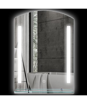 
Moderne elegantie voor uw badkamer. Onze LED-badkamerspiegel combineert mooi design met slimme gebruiksvriendelijkheid voor elke dag. Het frame is gemaakt van roestvrij en lichtgewicht aluminium. In de grote wandspiegel is een rechthoekige LED-strip geïntegreerd die zacht, onopvallend licht geeft KernpuntenKlassiek model: Een elegante badkamerspiegel met geïntegreerde LED-verlichting en bijpassende plank.Veilig: Met IP44 beschermingsklasse perfect voor bad en vochtige ruimtesMet aflegplank: Uw badkamerspiegel is uitgerust met een handige glazen plank waarop tandenborstel, tandpasta en andere badkamerartikelen hun plaats vindenGemakkelijk te gebruiken: In- en uitschakelen gaat elegant via het geïntegreerde touch-veld van de spiegelKleurtemperatuur van de badkamerspiegel 3000k/4500k/6500kTechnische specificaties: Kleur: Zilver Materiaal: Kunststof, Glas, Gehard glas Totale afmetingen: 70L x 50B x 2,7D cm Ontwasemingsgebied: 20L x 25H cm Draagvermogen van de plank: 3 kg Kabellengte: 1 m Kleurtemperatuur: 3000K, 4500K, 6500K Lumen: 1020 Lm LED-levensduur: 50.000 uur Vermogen: Totaal: 32W, Licht: 17W Ingang: 220-240V, 60Hz Adapteruitgang: DC 12V / 2A / 24W IP-classificatie: IP44 (draad aangesloten, stekker niet inbegrepen) - Afmeting: - Kleur: Zilverkleurig - Materiaal: Glas