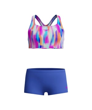 
Speedo Bad beach Zwemshorts van het materiaal en in de kleur 205 Blauw-multicolour.