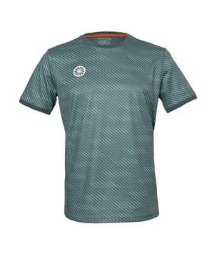 
Indian Maharadja Pique Printed Tennis Shirt Heren ++ Grijs S