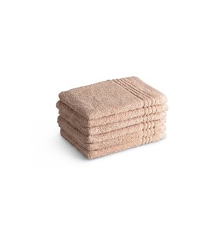 
Met deze washandjes uit de Supreme Collectie is het onbeperkt genieten!!De washandjes zijn geweven van 100% hoogwaardige 650 gram/m2 Egyptische katoen. Het katoen is van stevige zachte kwaliteit, hierdoor gaan deze lang mee en kunnen deze gewoon op 60 graden gewassen worden. De washandjes hebben een groot absorptievermogen, waardoor makkelijk en snel afgedroogd wordt.Supreme CollectieDe Supreme Collectie is verkrijgbaar in vier maten 7 kleuren. De verschillende maten zijn: washand 16x21cm, gastendoek 30x50cm, handdoek 50x100cm en badlaken 70x140cm in de kleuren: wit, antraciet, licht grijs, sand, mozaiek, zwart, ijsblauw, terracotta en oudgroen.MaterialenDe doeken zijn gemaakt van 100% hoogwaardige 650 gram/m2 kwaliteit Egyptisch katoen. Waardoor ze lang mee gaan en netjes blijven. Daarnaast zijn ze voorzien van een handige ophanglus.WasvoorschriftenDe washandjes kunnen gewassen worden tot 60 °C . Drogen in de droger mogelijk mits op een lage temperatuur.Inhoud verpakking6 stuks washand 16x21cmProduct specificaties:100% Egyptisch katoenWassen tot 60 gradenGram per vierkante meter: 650 g/m2Set van 6 washandFormaat 16x21 cmDrogen op een lage temperatuurBSCI - gecertificeerdOekotex - gecertificeerdCode of conduct - Afmeting: 16 x 21 cm - Kleur: Sand - Materiaal: Katoen