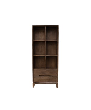 
Ontdek het Cortez Boekenkast, afgewerkt met onze Malta finish en een natuurlijke structuur. Het elegante lijnenspel en de uitgefreesde handgrepen geven deze collectie een strakke en karaktervolle uitstraling. Perfect voor wie houdt van een minimalistisch en verfijnd design in huis. - Afmeting: - Kleur: Bruin - Materiaal: Hout