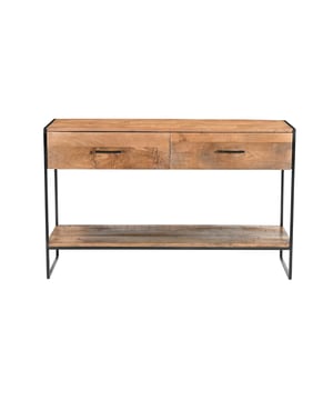 
Transformeer je interieur met de kasten uit de Elin-collectie van Livingfurn, vervaardigd uit warm mangohout en gecoat staal. De combinatie van natuurlijke elegantie en moderne accenten maakt deze collectie uniek. Stijlvolle stalen handgrepen voegen een eigentijdse touch toe aan de kasten. - Afmeting: - Kleur: Bruin - Materiaal: Hout