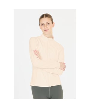 
Athlecia Training Sporttops van het materiaal en in de kleur Off White.