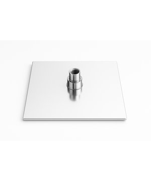 
Deze vierkante douchekop van 20 x 20 cm is vervaardigd uit verchroomd kunststof en heeft een strak, modern ontwerp. Dankzij de universele ½" aansluiting is deze douchekop geschikt voor montage op alle gangbare douchearmen. De douchekop is voorzien van anti-kalk nopjes, waardoor kalkaanslag minder makkelijk hecht aan de douchekop. Het geïntegreerde kogelgewricht maakt het mogelijk om de douchekop naar wens te richten. De levering omvat uitsluitend de douchekop. Een douchearm en overige montagematerialen zijn niet inbegrepen. Merk: Badplaats Kleur: Chroom
