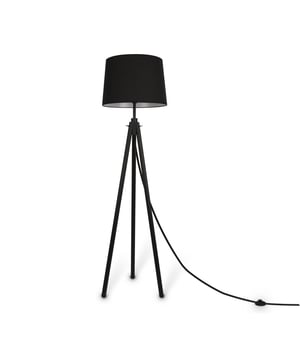 
De Maytoni Calvin vloerlamp - een stijlvolle toevoeging aan jouw interieur! Deze zwarte vloerlamp (Ø44cm) combineert een modern design met praktische functionaliteit. Met zijn elegante tripod voet van hout en metaal en een zachte katoenen lampenkap creëert de Calvin een warme en sfeervolle ambiance in elke ruimte. Perfect voor een ontspannen leeshoek in de woonkamer of een stijlvol accent in de slaapkamer.Het unieke design van de Calvin is geïnspireerd op een statief, met decoratieve vleugelmoeren die een extra touch van elegantie toevoegen. De combinatie van hout en metaal zorgt voor een warme en industriële uitstraling, terwijl de zwarte katoenen lampenkap een zacht en diffuus licht verspreidt. De hoogte is instelbaar, waardoor je de verlichting perfect kunt aanpassen aan jouw behoeften. De E27 fitting maakt de lamp compatibel met diverse LED-lampen (niet inbegrepen), waardoor je de lichtsterkte en kleurtemperatuur naar wens kunt kiezen.ArtikelnummerZ177FL-01BKorte Artikelcode72218Kleur FittingZwartMateriaal FittingMetaal en HoutMateriaal LampschermKatoen, PVCDiameter440 mmBreedte607 mmLengte607 mmHoogteInstelbaar tussen 1615 mm en 1642 mmVerpakkingslengte1270 mmNetto Gewicht2 kgBruto Gewicht2.54 kgFittingE27Aantal Lampen1Maximaal Vermogen60 WVoltageAC 220-240 VDimbaarNeeSchakelaarAan het snoerBeschermingsklasseKlasse 2IP-waardeIP20Garantie2 jaarVolume0.0944 m³