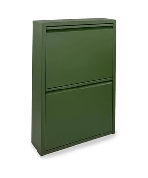 
Maak kennis met de nieuwste kleur Schoenenkast 2 deurs van Naturn Living in een prachtige olijfgroene kleur. Deze strakke en veelzijdige oplossing voor schoenenopslag is ontworpen om je huis te organiseren en stijl toe te voegen aan iedere ruimte. De Schoenenkast van Naturn Living is een 2-deurs schoenenkast met afmetingen van 50 x 15 x 71 cm, waardoor deze de ideale maat heeft voor elke kamer. Vervaardigd uit hoogwaardig metaal, is deze schoenenkast gebouwd om lang mee te gaan en is perfect voor het opbergen van je waardevolle schoenencollectie op een nette en georganiseerde manier. De olijfgroene kleur voegt niet alleen een vleugje verfijning toe, maar past ook bij een breed scala aan interieurstijlen.   Ruimtebesparend ontwerp: Het slanke en compacte ontwerp van deze schoenenkast is perfect voor mensen met beperkte ruimte. Het past moeiteloos in gangen, entrees, kasten of slaapkamers en biedt je een efficiënte schoenenopslagoplossing zonder veel ruimte in beslag te nemen. Duurzaamheid: Vervaardigd uit stevig en duurzaam metaal is deze schoenenkast gebouwd om de tand des tijds te doorstaan. Hij is ontworpen om het gewicht van je schoenencollectie te dragen en bestand te zijn tegen slijtage. Eenvoudige montage: Het in elkaar zetten van deze schoenenkast is een fluitje van een cent. Met duidelijke instructies en alle benodigde hardware inbegrepen, kun je hem in een mum van tijd gereed hebben voor gebruik. Elegante olijfgroene kleur: De olijfgroene kleur voegt niet alleen een vleugje elegantie toe, maar geeft ook een kleuraccent aan je ruimte. Het kan eenvoudig een blikvanger in je kamer worden en de esthetische aantrekkingskracht ervan vergroten. Efficiënte organisatie: Met twee deuren kun je je schoenen keurig verbergen en je leefruimte rommelvrij houden. Deze schoenenkast biedt voldoende opbergruimte voor je schoeisel en houdt ze georganiseerd en gemakkelijk toegankelijk. Veelzijdigheid: Hoewel hij perfect is voor schoenen, is deze kast veelzijdig genoeg om andere items op te bergen, zoals tassen, sjaals of zelfs kleine accessoires. Hij past zich aan aan jouw behoeften. Veilige sluiting: Het ontwerp met twee deuren is voorzien van een veilige sluiting, zodat je schoenen beschermd blijven en stofvrij blijven. Betaalbare luxe: De NATURN LIVING Schoenenkast biedt een vleugje luxe en stijl zonder het zware prijskaartje, waardoor het toegankelijk is voor een breed scala aan consumenten. Ter conclusie, de Schoenenkast 2 deurs van Naturn Living in olijfgroen is de perfecte mix van stijl, functionaliteit en betaalbaarheid. Het stelt je in staat om afscheid te nemen van de chaos van verspreide schoenen en verwelkomt deze efficiënte, duurzame en stijlvolle oplossing voor schoenenopslag in je huis. Zeg vaarwel tegen de rommel en verwelkom dit handige, duurzame en stijlvolle schoenenopslagsysteem in je huis. Materiaal: Metaal