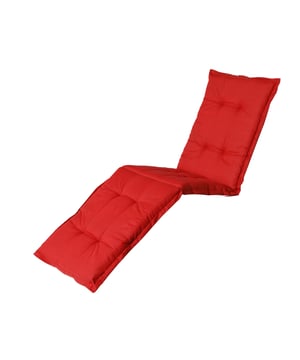 
Zoekt u een tuinkussen voor uw ligbed? Het dikke ligbed kussen beidt het beste comfort tijdens het zonnen op uw houten, stalen of kunststof ligbed. Voorzien van een verstelbare band aan de achterkant en touwtjes, blijft het ligbed kussen altijd op de juiste plek liggen.De basic serie bestaat uit uni kleuren met een goede prijs/kwaliteit verhouding. Wanneer de basic stof van dichtbij bekeken wordt, zie je dat de stof is opgebouwd uit meerdere kleurtonen die samen een geheel maken. Het uni dessin is goed als basis te gebruiken voor trendy combinaties. Het kussen is gemaakt van 50% katoen en 50% polyester, deze stofsoort geeft het kussen het zachte gevoel van katoen, met de kracht van polyester. Daarbij is het ligbedkussen voorzien van ingenaaide knopen en een volant voor de 'Finishing Touch'. Zo maakt het kussen van Madison jouw tuin helemaal jouw tuin. - Afmeting: 200x60 - Kleur: Rood - Materiaal: Katoen