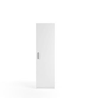 
Ben je op zoek naar een wasmachine kast die praktisch is én je wasruimte een strakke, georganiseerde uitstraling geeft? Met ons modulaire systeem stel je eenvoudig jouw ideale opstelling samen – perfect afgestemd op jouw ruimte en wensen.   De kernmodule – de kast waar de wasmachine en droger in komen – is gemaakt van water- en vochtbestendig multiplex. Deze stevige basis garandeert veiligheid en stabiliteit, zelfs bij intensief gebruik. De bijbehorende zij- en bovenkasten zijn vervaardigd uit hoogwaardig MDF, wat zorgt voor een luxe uitstraling en langdurige kwaliteit.   Draagvermogen van 400 kg – veilig voor zware machines Kiepzekering – voorkomt verschuiven of uitvallen Ventilatierooster – voorkomt oververhitting Modulair systeem – stel jouw ideale opstelling samen 10 cm leidingruimte – strak tegen de muur te plaatsen Uitschuifbaar plateau en opberglade – extra praktisch Verstelbare stalen pootjes – stabiel op elke vloer Ergonomische werkhoogte (65 cm) – geen gebuk meer Trillingsabsorberend en geluidsdempend ontwerp   De wasmachinekast is uitgerust met een ventilatierooster dat de warmte van draaiende machines veilig afvoert. Dankzij het extra sterke frame heeft de kast een draagvermogen van maar liefst 400 kg – ruim voldoende voor een wasmachine én droger. Daarnaast voorkomt een ingebouwde kiepzekering dat apparaten kunnen verschuiven of uit de kast vallen.   Deze wasmachine meubel is volledig modulair. Je kunt meerdere onderdelen eenvoudig koppelen: van extra opberglades en bovenkasten tot werkbladen en zijmodules. Hierdoor creëer je precies de opstelling die jij nodig hebt. Alle modules zijn naadloos met elkaar te verbinden, wat zorgt voor een strak geheel.   Achter de kast is 10 cm ruimte voorzien om leidingen netjes weg te werken. Dankzij de verstelbare stalen pootjes is elke kast stabiel af te stellen, zelfs op ongelijke vloeren. De kernkast is voorzien van een uitschuifbaar plateau en een ruime opberglade, zodat je altijd extra werkruimte en opslag hebt.   De kast wasmachine droger plaatst jouw apparaten op een hoogte van 65 cm – de meest ideale werkhoogte volgens experts. Dit voorkomt bukken en maakt het in- en uitladen van wasgoed veel comfortabeler. Daarnaast is het ontwerp geluidsdempend en trillingsabsorberend, wat bijdraagt aan een stillere wasbeurt.Materiaal: MDFKleur: WitAfmetingen: 600*700*2110 (L*B*H)