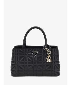 
De Guess Cruise Vibe Top Zip Tas in de kleur Zwart heeft een kort hengsel waarmee je de tas op je schouder kunt dragen en een bedel detail.

Afmetingen: 28 x 16 x 10 cm