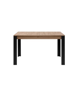 
Productkenmerken: Artisan eiken decor en zwart.Gemaakt van spaanplaat en MDF, afgewerkt met melamine- of papierdecor.Eettafel met melamine afwerking.1 verlenging van 50 cm die onder het blad wordt opgeborgen.Geschikt voor maximaal 8 personen.Productafmetingen: Lengte 100/150 cm x Diepte 80 cm x Hoogte 75 cm - Nettogewicht: 23,9 kg.Pakketafmetingen:Pakket nr. 1: Lengte 112 cm x Diepte 86 cm x Hoogte 6,5 cm - Brutogewicht: 26 kg. Merk: CaliCosy Kleur: Wooden Effect