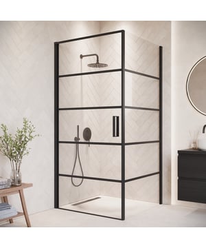 
Douchecabine Alava uitgevoerd met een draaideur en een vaste wand. De douchewand is geheel vervaardigd uit transparant veiligheidsglas met zwarte strips. Deze douchewand heeft een grote vast wand, met daartegen een grote draaideur bevestigd aan de muur. Het uiteinde van de deur is uitgevoerd met een rubberen magneetstrip zodat deze altijd waterdicht sluit. Wordt inclusief montage materiaal en handleiding geleverd.Douchecabine Alava is afgewerkt met een antikalk behandeling en kan zonder douchebak direct op de tegels geplaatst worden. De douchecabine is ook in spiegelbeeld te plaatsen.Afmetingen80 x 80 x 190 cmHoud er rekening mee dat de afmeting van de douchewand inclusief profiel ongeveer 77,5 x 77,5 x 190 cm is. De afmetingen 80 x 80 x 190 cm zijn gebaseerd op een douchecabine inclusief strip op een douchebak. Merk: Badplaats Kleur: Zwart profiel, Transparant glas
