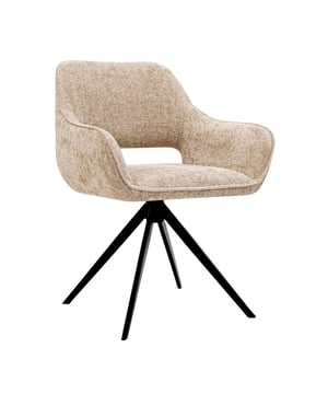
Op zoek naar een draaistoel die comfort en uitstraling gemakkelijk combineert? Maak kennis met KICK draaistoel NORI een elegante blikvanger die jouw interieur verrijkt met een zachte, luxueuze uitstraling. Perfect voor aan de eettafel, op je thuiskantoor of als sfeervol accent in je woonkamer. Merk: Kick Collection Kleur: Champagne Hoogte: 80 cm Breedte: 58 cm Diepte: 57 cm Zithoogte: 48 cm Zitdiepte: 44 cm Hoogte armleuning: 62 cm Gewicht: 7,0 kg Materiaal: Chenille stof en metaal Kleur onderstel: Zwart