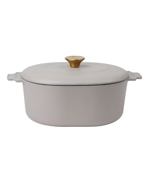 
Materiaal: Gietijzer, Roestvrij staal. Voedselveilig, anti-aanbaklaag. Inhoud: 4L. Lengte: 34cm. Breedte: 21cm. Hoogte: 14cm. Duurzaamheid: Amfori, BSCI. Verpakking: Geschenkdoos. Verwijderbaar deksel, stevige handgrepen.