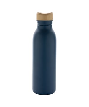 
Materiaal: Bamboe, Gerecycled Roestvrij Staal. Duurzaam. Hoogte: 22.5cm. Breedte: 6,7cm. Lekvrij, schroefdeksel, enkelwandig. Ontwerp: Logo. Capaciteit: 600ml. Verpakking: Geschenkdoos. Duurzaamheid: Amfori, BSCI, RCS gecertificeerd. Let op: Vrij van Bisfenol A.