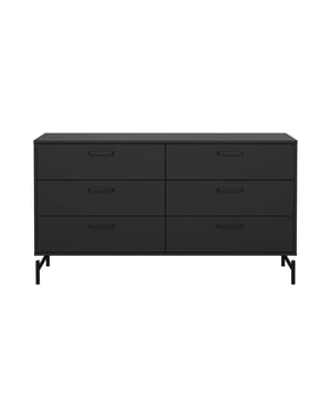 
Productkenmerken : Constructie van spaanplaat.Metalen onderstel.6 lades.Kogelladegeleiders van metaal.Metalen handgrepen.Productafmetingen : Lengte 138,7 cm x Breedte 39,8 cm x Hoogte 76,6 cm - Nettogewicht: 42,4 kg.Pakketafmetingen : Pakket nr. 1: Lengte 95,8 cm x Diepte 46,8 cm x Hoogte 16,2 cm - Brutogewicht: 22,5 kg.Pakket nr. 2: Lengte 151,3 cm x Diepte 49,8 cm x Hoogte 9,4 cm - Brutogewicht: 21,7 kg.Totaal brutogewicht: 46 kg. Merk: CaliCosy Kleur: Black