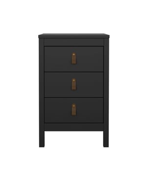 
Productkenmerken:Structuur van spaanplaat.Onderstel van MDF.3 lades.Metalen geleiders met kogellagers.Kies tijdens de montage je handgreepstijl: van natuurlijk leer of zilverkleurig metaal.Productafmetingen: Lengte 43,8 cm x Breedte 38,4 cm x Hoogte 70,1 cm Nettogewicht: 18,7 kg.Afmetingen pakket:Pakket nr. 1: Lengte 44,1 cm x Diepte 76,8 cm x Hoogte 16,1 cm Brutogewicht: 19,5 kg. Merk: CaliCosy Kleur: Black